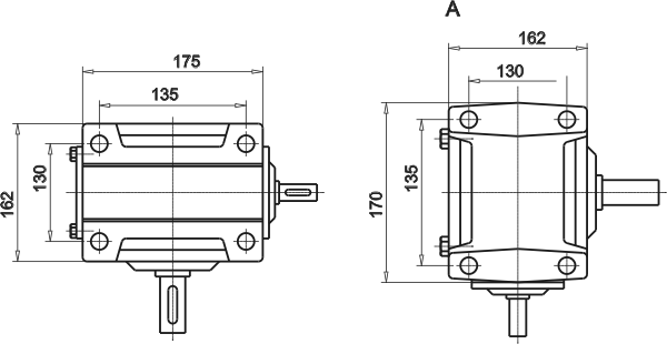 Редуктор 1Ч63А